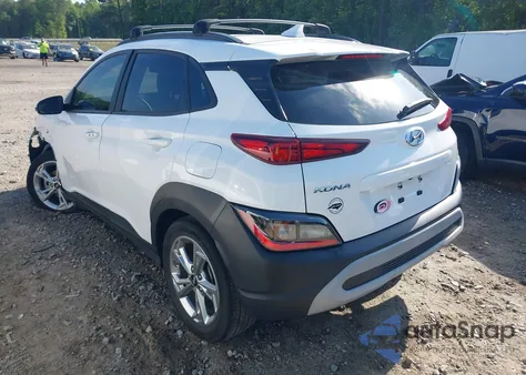 2022 Hyundai Kona Sel z USA, uszkodzony, nr VIN KM8K62AB3NU760194